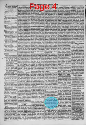 Page thumbnail for The New York Herald
