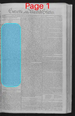 Page thumbnail for Gazette Of The United States