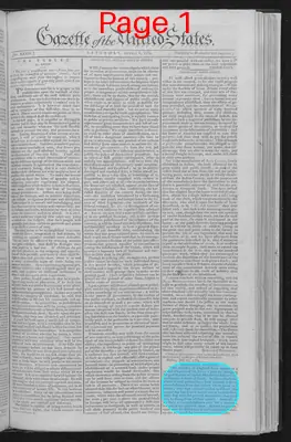 Page thumbnail for Gazette Of The United States