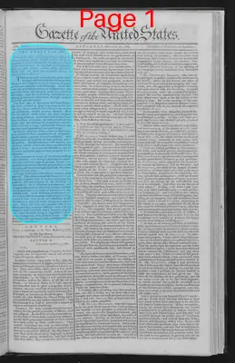 Page thumbnail for Gazette Of The United States