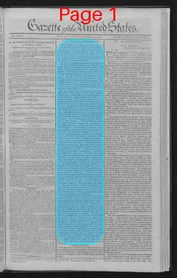 Page thumbnail for Gazette Of The United States