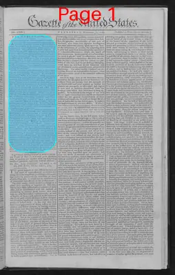 Page thumbnail for Gazette Of The United States