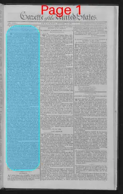 Page thumbnail for Gazette Of The United States