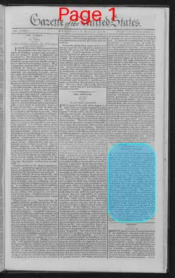 Page thumbnail for Gazette Of The United States