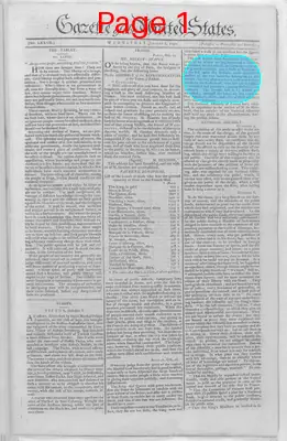 Page thumbnail for Gazette Of The United States