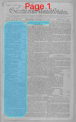 Page thumbnail for Gazette Of The United States