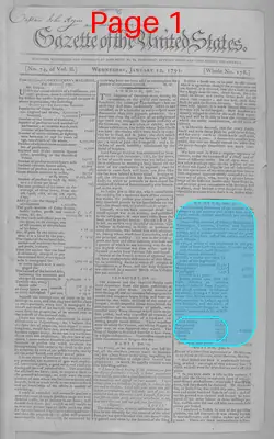 Page thumbnail for Gazette Of The United States