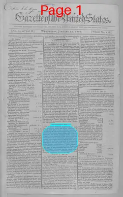 Page thumbnail for Gazette Of The United States