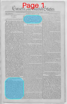 Page thumbnail for Gazette Of The United States