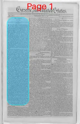 Page thumbnail for Gazette Of The United States