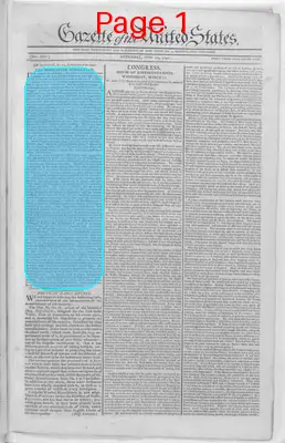 Page thumbnail for Gazette Of The United States