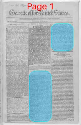 Page thumbnail for Gazette Of The United States