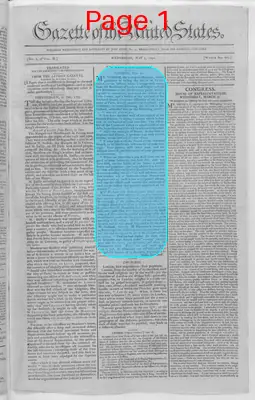 Page thumbnail for Gazette Of The United States