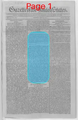 Page thumbnail for Gazette Of The United States