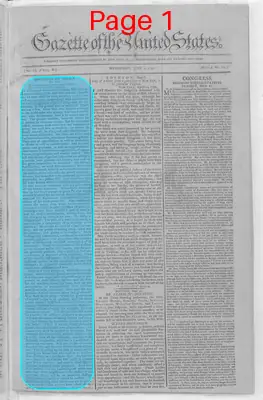 Page thumbnail for Gazette Of The United States
