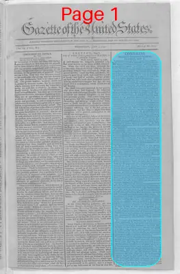 Page thumbnail for Gazette Of The United States