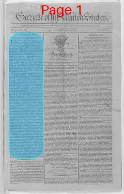 Page thumbnail for Gazette Of The United States