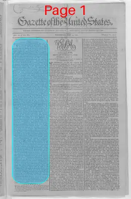 Page thumbnail for Gazette Of The United States