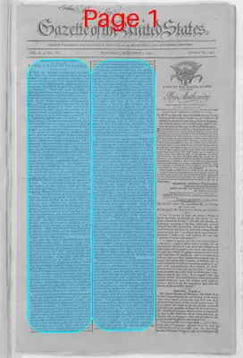 Page thumbnail for Gazette Of The United States