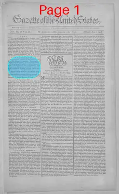 Page thumbnail for Gazette Of The United States