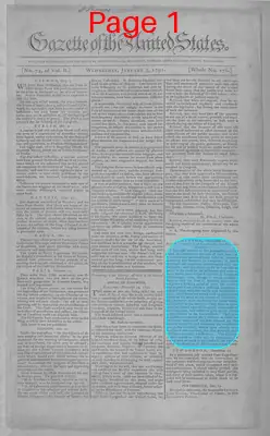 Page thumbnail for Gazette Of The United States