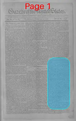 Page thumbnail for Gazette Of The United States