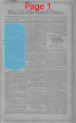 Page thumbnail for Gazette Of The United States