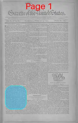 Page thumbnail for Gazette Of The United States