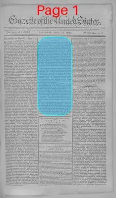Page thumbnail for Gazette Of The United States