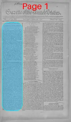 Page thumbnail for Gazette Of The United States