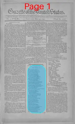 Page thumbnail for Gazette Of The United States