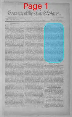 Page thumbnail for Gazette Of The United States