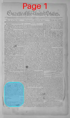 Page thumbnail for Gazette Of The United States