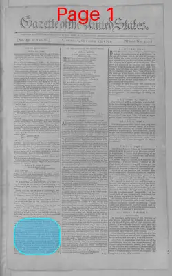 Page thumbnail for Gazette Of The United States