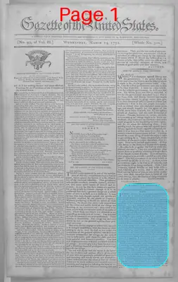 Page thumbnail for Gazette Of The United States