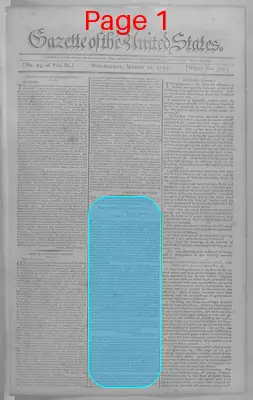 Page thumbnail for Gazette Of The United States