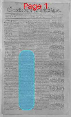 Page thumbnail for Gazette Of The United States