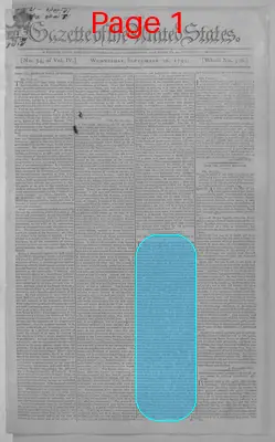 Page thumbnail for Gazette Of The United States