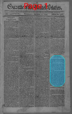 Page thumbnail for Gazette Of The United States