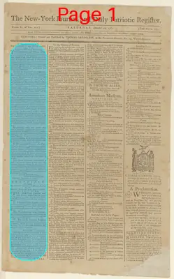 Page thumbnail for The New York Journal, And Daily Patriotic Register