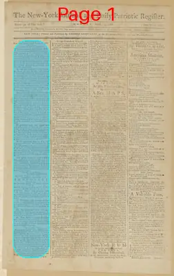 Page thumbnail for The New York Journal, And Daily Patriotic Register