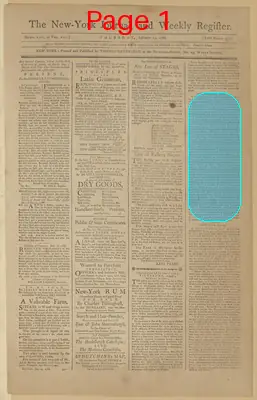 Page thumbnail for The New York Journal, And Weekly Register
