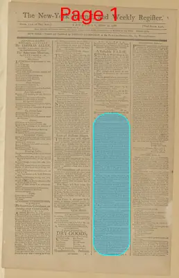 Page thumbnail for The New York Journal, And Weekly Register