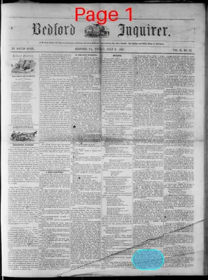 Page thumbnail for Bedford Inquirer