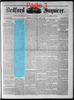 Page thumbnail for Bedford Inquirer