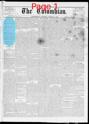 Page thumbnail for The Columbian