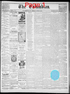 Page thumbnail for The Columbian