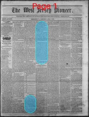 Page thumbnail for West Jersey Pioneer