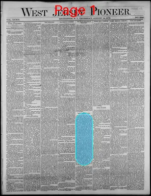 Page thumbnail for West Jersey Pioneer