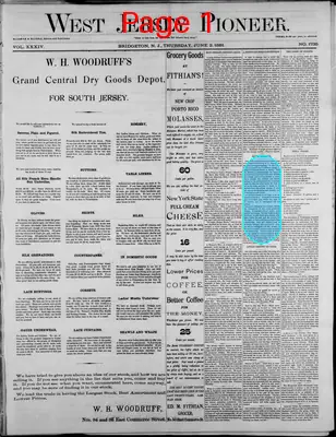 Page thumbnail for West Jersey Pioneer